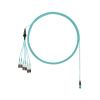 Panduit FZTRP8NUHSNF054 fiber optic cable 648" (16.5 m) PanMPO LC OFNP OM4 Aqua color1