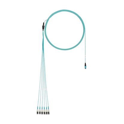 Panduit FZTRP8NUSSNF093 fiber optic cable 1116.1" (28.4 m) PanMPO LC OFNP OM4 Aqua color1