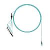 Panduit FZTRL8NUGSNM025 fiber optic cable 984.3" (25 m) PanMPO LC OM4 Aqua color1