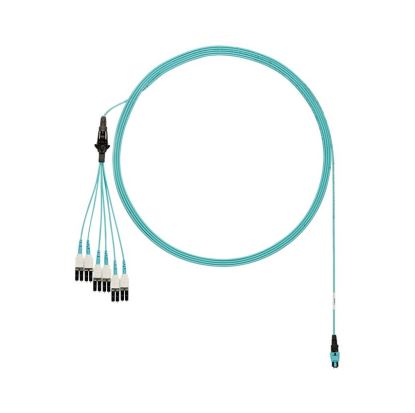 Panduit FXTRP8NUHSNF090 fiber optic cable 1078.7" (27.4 m) PanMPO LC OFNP OM3 Aqua color1