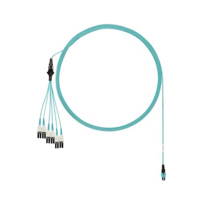 Panduit FXTRP8NUSSNF086 fiber optic cable 1031.9" (26.2 m) PanMPO LC OFNP OM3 Aqua color1