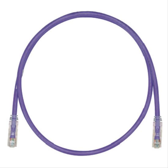 Panduit 3.05 Cat6 networking cable Violet 120.1" (3.05 m) U/UTP (UTP)1