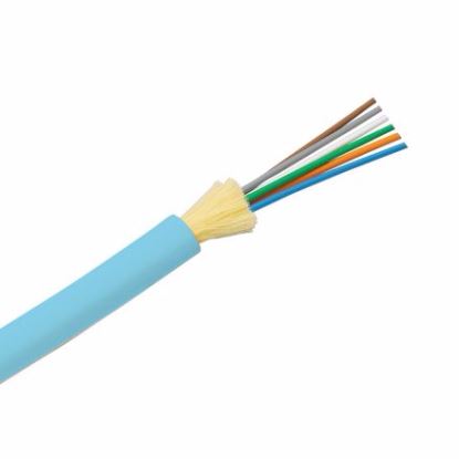Panduit FODRZ06Y fiber optic cable OFNR OM4 Turquoise1