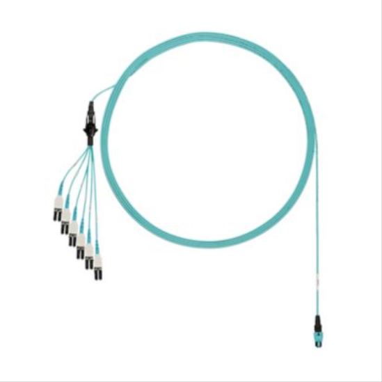 Panduit FZTRP8NUGSNF096 fiber optic cable 1152" (29.3 m) PanMPO LC OFNP OM4 Aqua color1