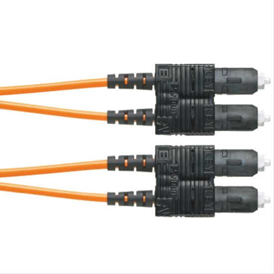 Panduit F923LSNSNSNM0.5 fiber optic cable 19.7" (0.5 m) SC OS2 Orange1