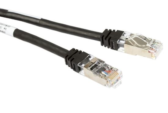 Panduit 3m, Cat6a STP networking cable Black 118.1" (3 m)1