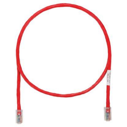 Panduit Cat5e UTP 10ft networking cable Red 120.1" (3.05 m) U/UTP (UTP)1