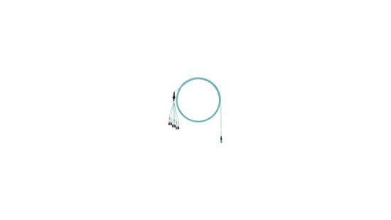 Panduit FZTRL8NUHSNM017 fiber optic cable 669.3" (17 m) PanMPO LC OM4 Aqua color1