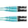 Panduit FZ2ELLNLNSNM008 fiber optic cable 96.1" (2.44 m) LC OM4 Aqua color1