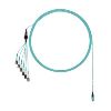 Panduit FZTRL8NUFSNM020 fiber optic cable 787.4" (20 m) PanMPO LC OM4 Aqua color1