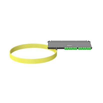 Panduit F9UYBZLNNSNM005 fiber optic cable 196.9" (5 m) LC OS1/OS2 Yellow1