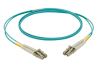 Panduit NKFPZ22LLLSM004 fiber optic cable 157.5" (4 m) LC OM4 Aqua color1