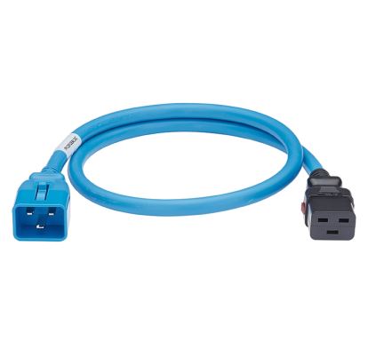 Panduit LPCB06-X power cable Blue 23.6" (0.6 m) C20 coupler C19 coupler1