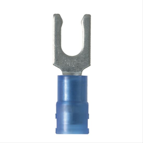 Panduit PN14-6LF-C wire connector Locking Fork Blue1