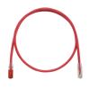 Panduit Cat6 UTP RJ-45 networking cable Red 275.6" (7 m) U/UTP (UTP)1