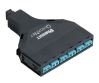 Panduit FQ5N-08-10AF fiber optic adapter LC/MPO Black1