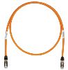 Panduit Cat6A S/FTP RJ45 networking cable Orange 118.1" (3 m) S/FTP (S-STP)1