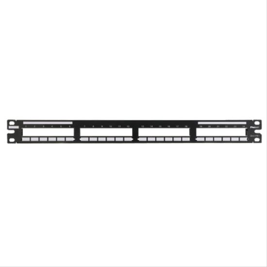 Panduit QPP24BL patch panel 1U1