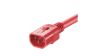 Panduit LPCA01-X power cable Red 23.6" (0.6 m) IEC C14 IEC C132