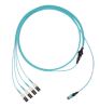 Panduit FX8RL7NUSQNM025 fiber optic cable 984.3" (25 m) PanMPO LC OM3 Aqua color1