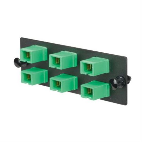Panduit FAP6WAGSCZ fiber optic adapter SC/APC 1 pc(s) Black, Green1