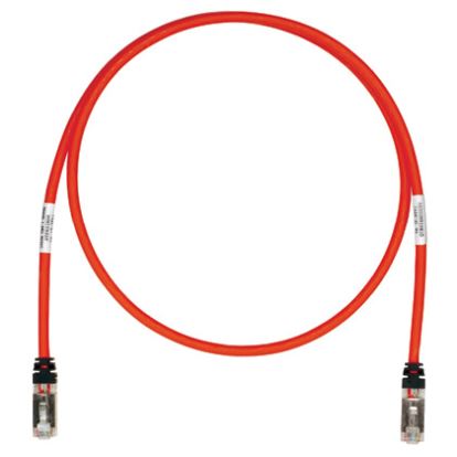 Panduit Cat6A S/FTP RJ-45 networking cable Red 236.2" (6 m) S/FTP (S-STP)1