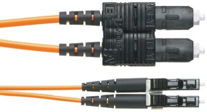 Panduit F62ELLNSNSNM028 fiber optic cable 1102.4" (28 m) 2x LC 2x SC OM1 Orange1