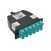 Panduit FC2XO-12-10AF fiber optic adapter LC/MPO 1 pc(s) Aqua color, Black1