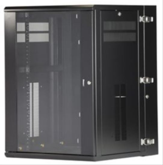 Panduit PZWMC18W rack cabinet 18U Wall mounted rack Black1