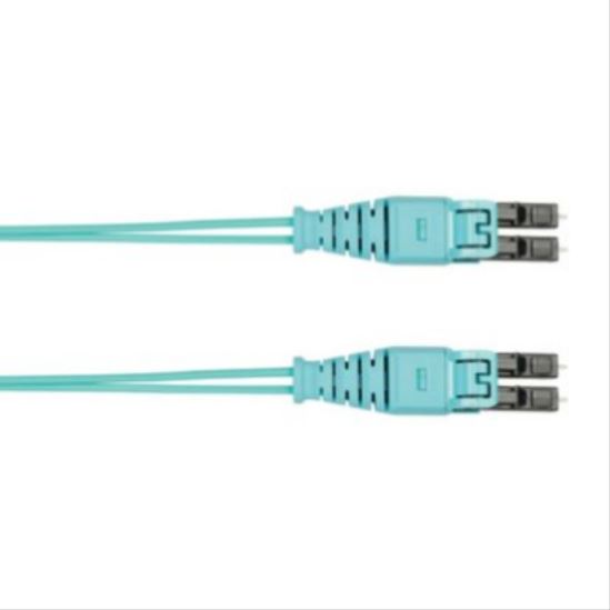 Panduit FZ2ELQ1Q1NNM022 fiber optic cable 866.1" (22 m) LC OM4 Aqua color1