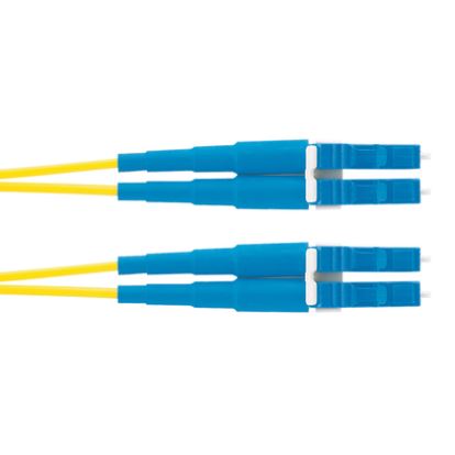 Panduit F92ERLNLNSNM003 fiber optic cable 118.1" (3 m) LC OFNR OS2 Yellow1