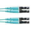 Panduit FZ2ERLNLNSNM7.5 fiber optic cable 295.3" (7.5 m) LC CMR OM4 Aqua color1