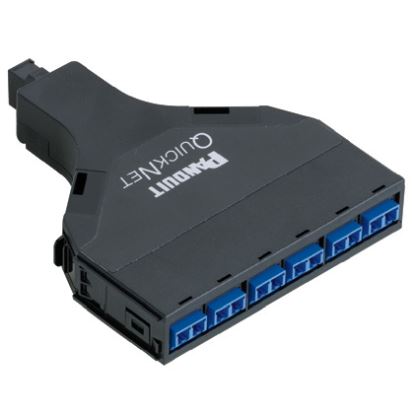 Panduit FQ9N-08-10AS fiber optic adapter LC/MPO 1 pc(s) Black1