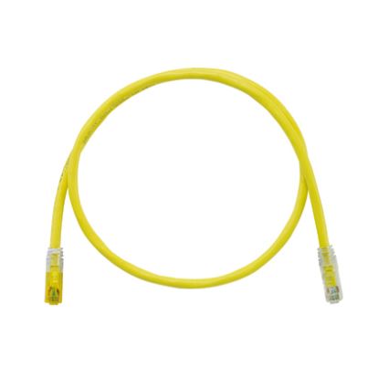 Panduit Cat6A U/UTP RJ-45 networking cable Yellow 196.9" (5 m) U/UTP (UTP)1