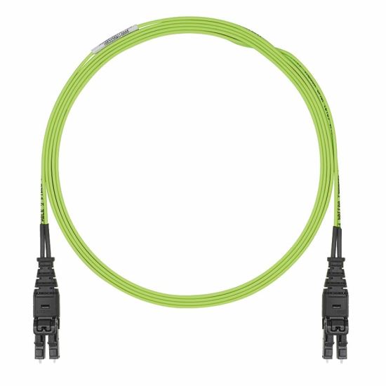 Panduit FW2ERQ1Q1NNM007 fiber optic cable 275.6" (7 m) LC OFNR OM5 Green1