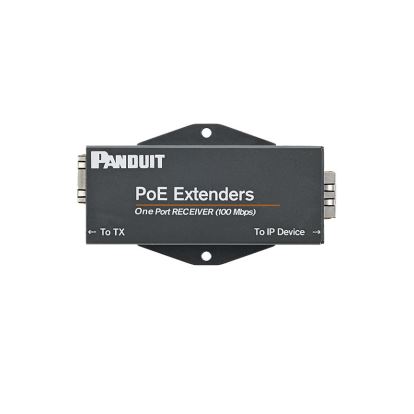 Panduit POEXRX1 network extender Network receiver Black1