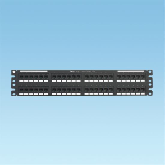 Panduit 48-port , NetKey, Category 5e, patch panel 2U1