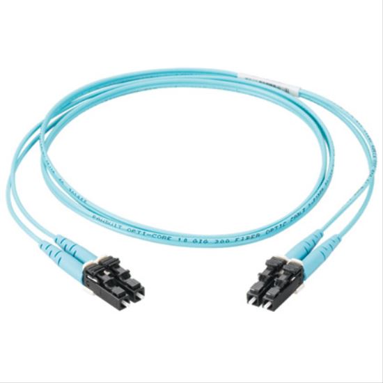 Panduit FX23RSNSNSNF001 fiber optic cable 11.8" (0.3 m) SC OFNR OM3 Aqua color1