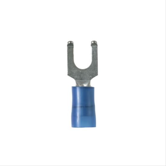 Panduit PN14-8FF-M wire connector Flanged Fork Blue1