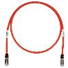 Panduit STP6X18MRD networking cable Red 708.7" (18 m) Cat6a S/FTP (S-STP)1