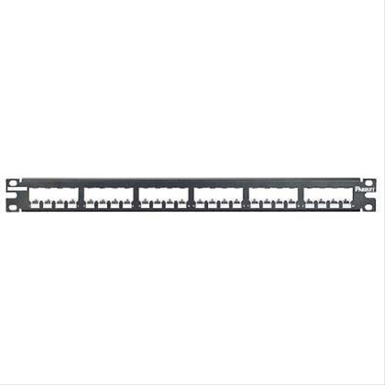 Panduit 24-port metal modular patch panel 1U1