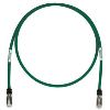 Panduit STP6X55MGR networking cable Green 2165.4" (55 m) Cat6a S/FTP (S-STP)1