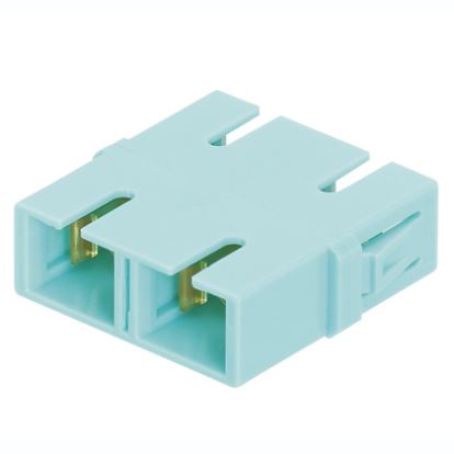 Panduit FADSCZAQ-L fiber optic adapter SC 50 pc(s) Aqua color1