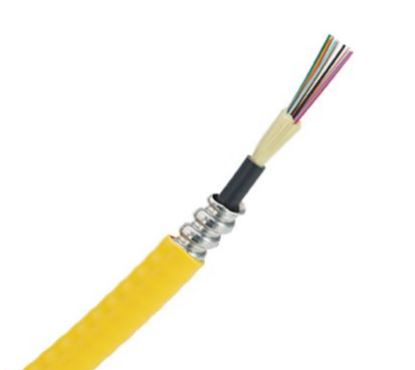 Panduit FSLR906 fiber optic cable OFNR OS2 Yellow1