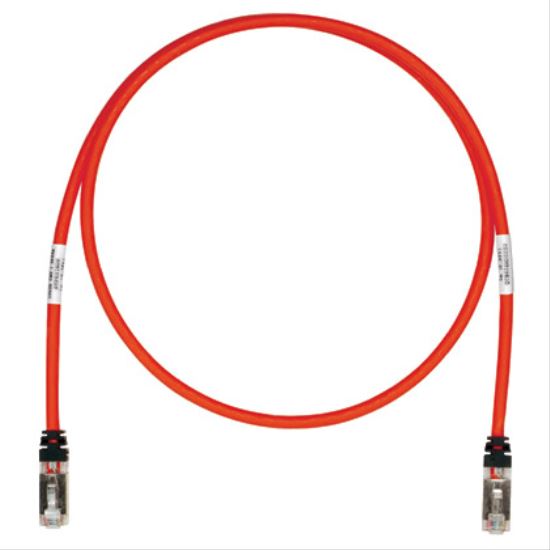 Panduit STP6X185RD networking cable Red 2220.1" (56.4 m) Cat6a S/FTP (S-STP)1