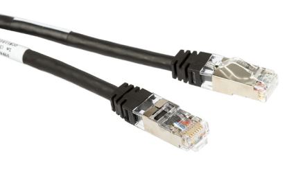 Panduit 5m, Cat 6a S/FTP networking cable Black 196.9" (5 m) Cat6a1