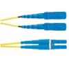 Panduit F92ERLNSNSNM004 fiber optic cable 157.5" (4 m) SC LC OFNR OS1/OS2 Multicolor, Yellow1