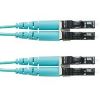 Panduit FZ2ERLNLNSNM013 fiber optic cable 511.8" (13 m) LC OFNR OM4 Aqua color1