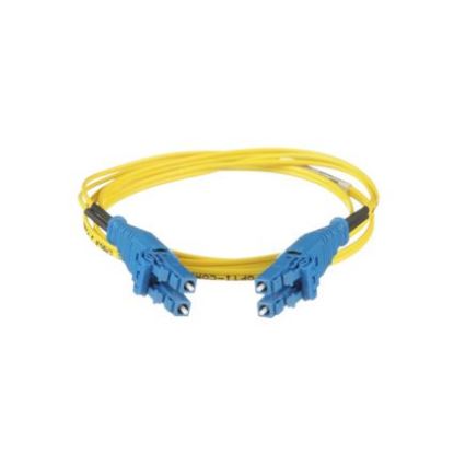 Panduit F92ERQ1Q1SNM004 fiber optic cable 157.5" (4 m) 2x LC OFNR OS1/OS2 Yellow1