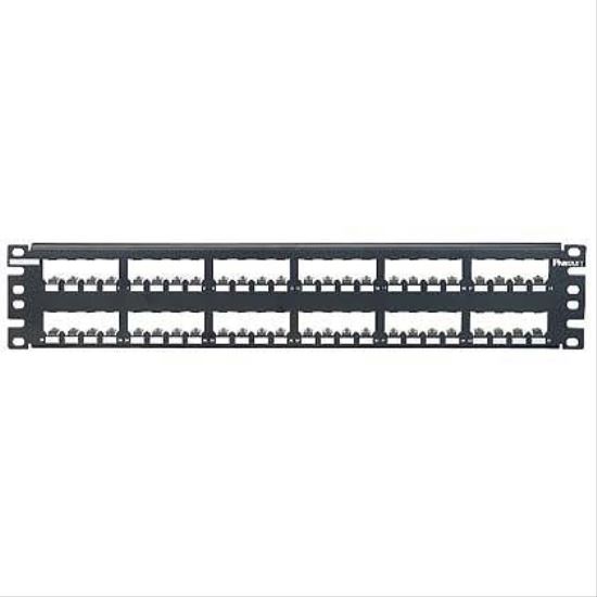 Panduit 48-port metal modular patch panel 2U1